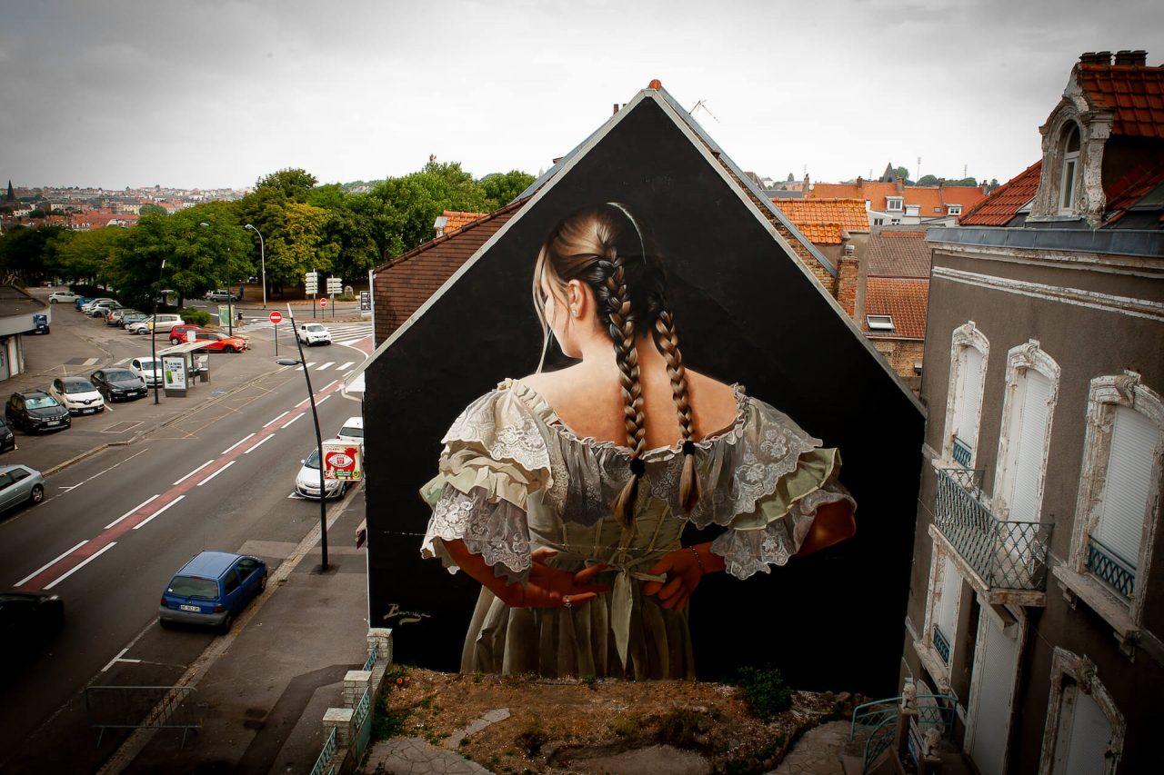 La Fresque De Javier Barriga S Lectionn E Pour Le Golden Street Art