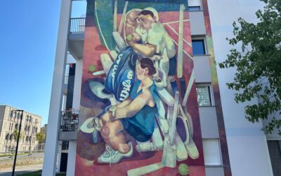 Marat Morik dévoile ses souvenirs et son style cubiste rue Ferdinand Buisson 